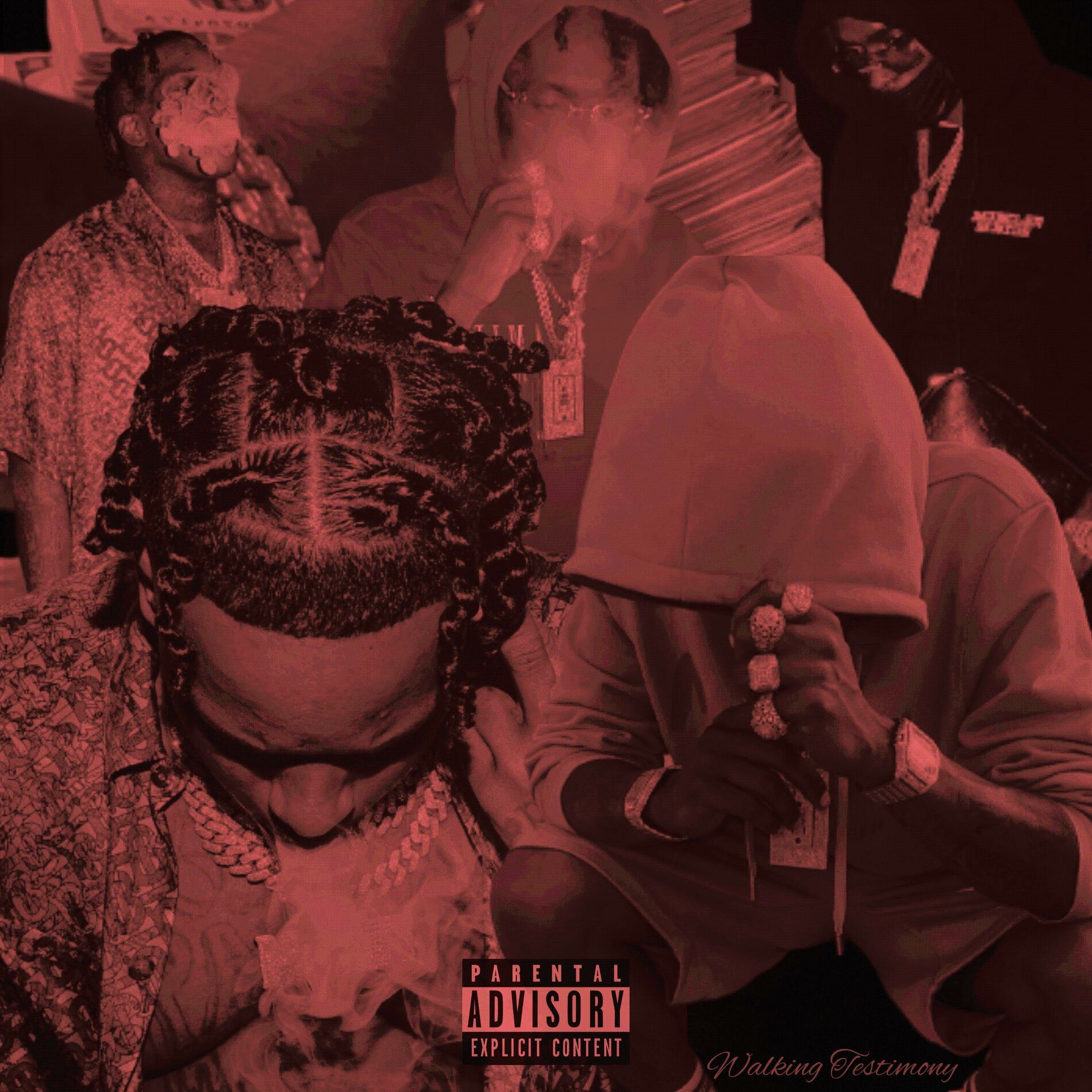 Album cover of Walking Testimony (feat. Finesse2tymes & P.Cole) [Instrumental]