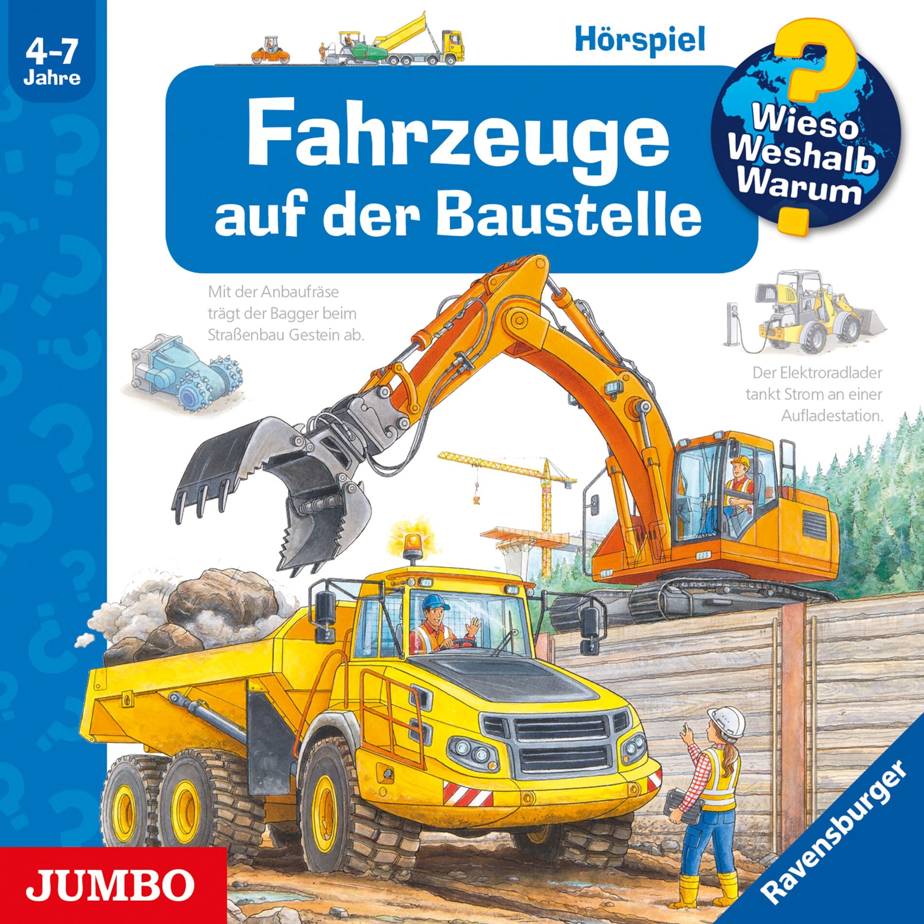Album cover of Fahrzeuge auf der Baustelle [Wieso? Weshalb? Warum? Folge 7]