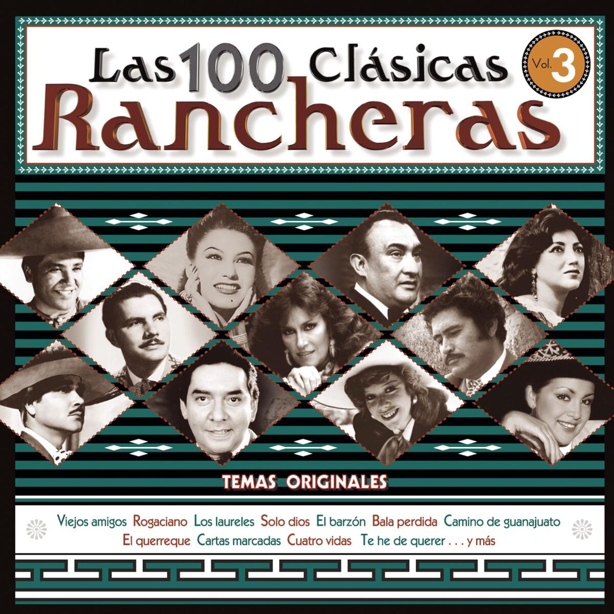 Album cover of Las 100 Clasicas Rancheras Vol.3