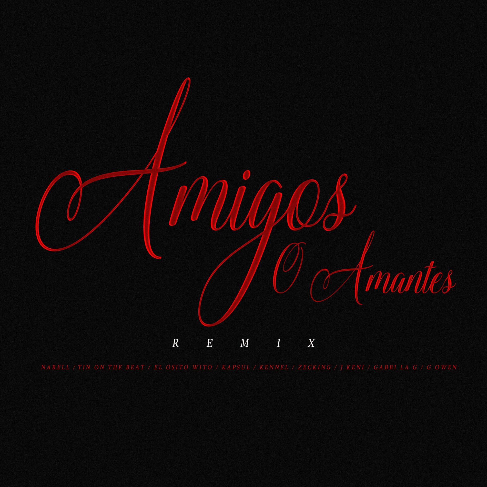 Album cover of Amigos O Amantes (Remix)