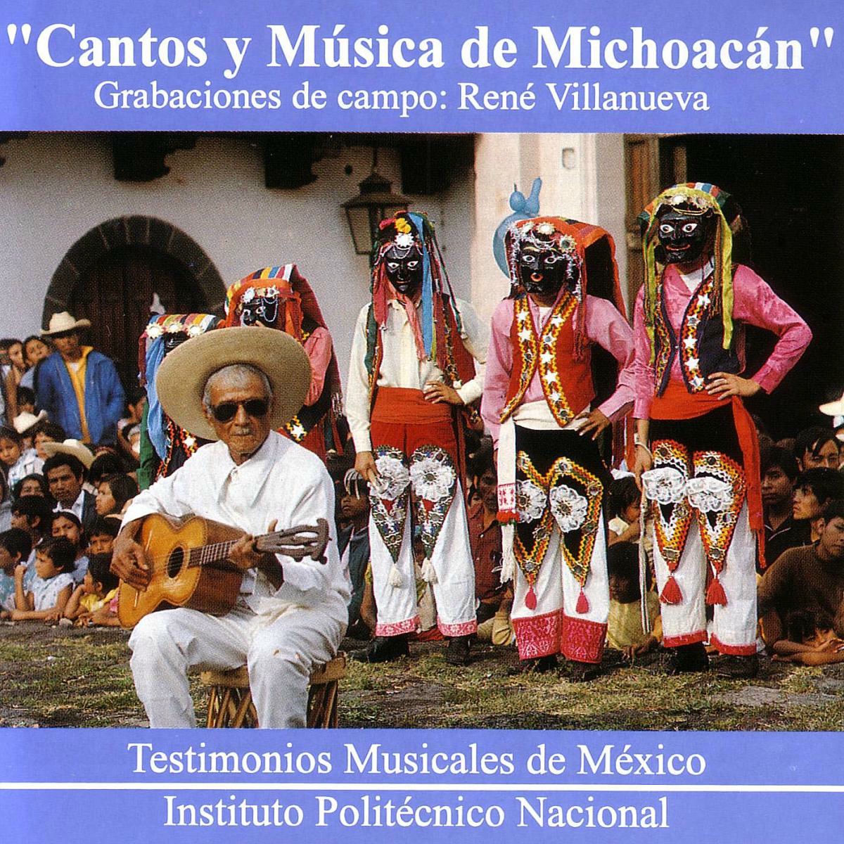 Album cover of Cantos y Música De Michoacán. Grabaciones de Campo de René Villanueva