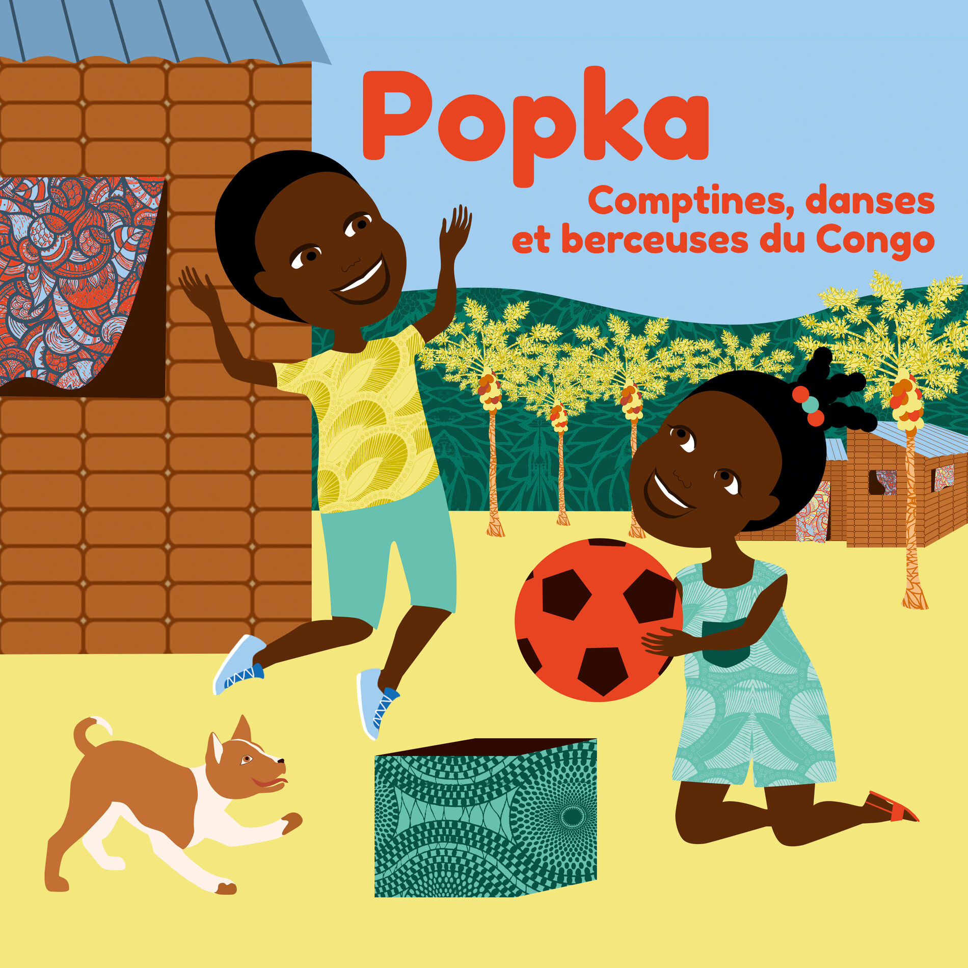 Album cover of Popka : comptines, danses et berceuses du Congo