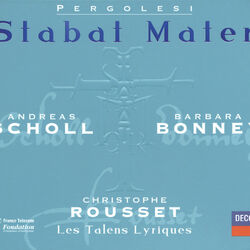 Cover of Pergolesi: Stabat Mater; Salve Regina in F minor; Salve Regina in A minor