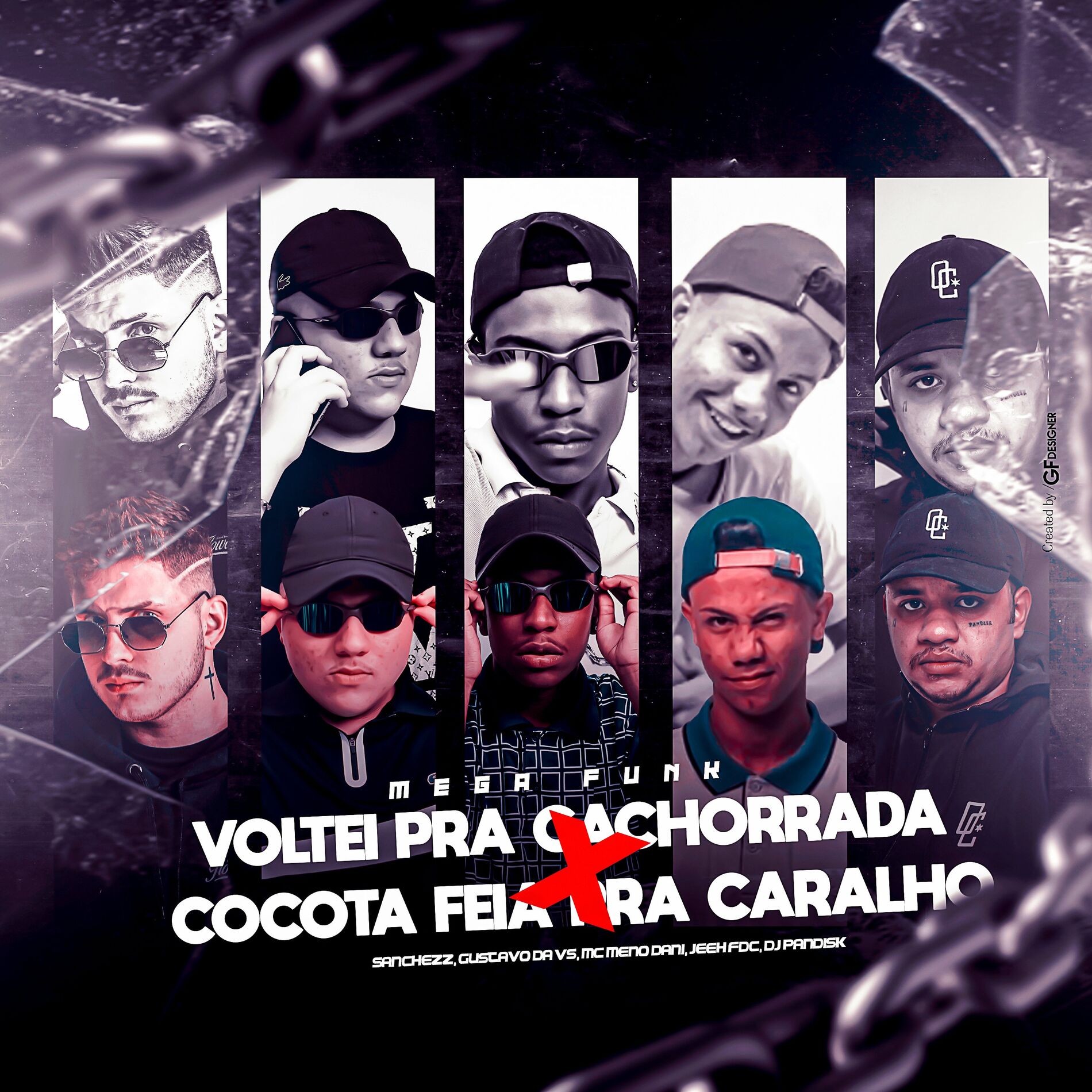 Album cover of MEGA FUNK VOLTEI PRA CACHORRADA X COCOTA FEIA PRA CARALHO (feat. DJ GUSTAVO DA VS & DJ Jeeh FDC)