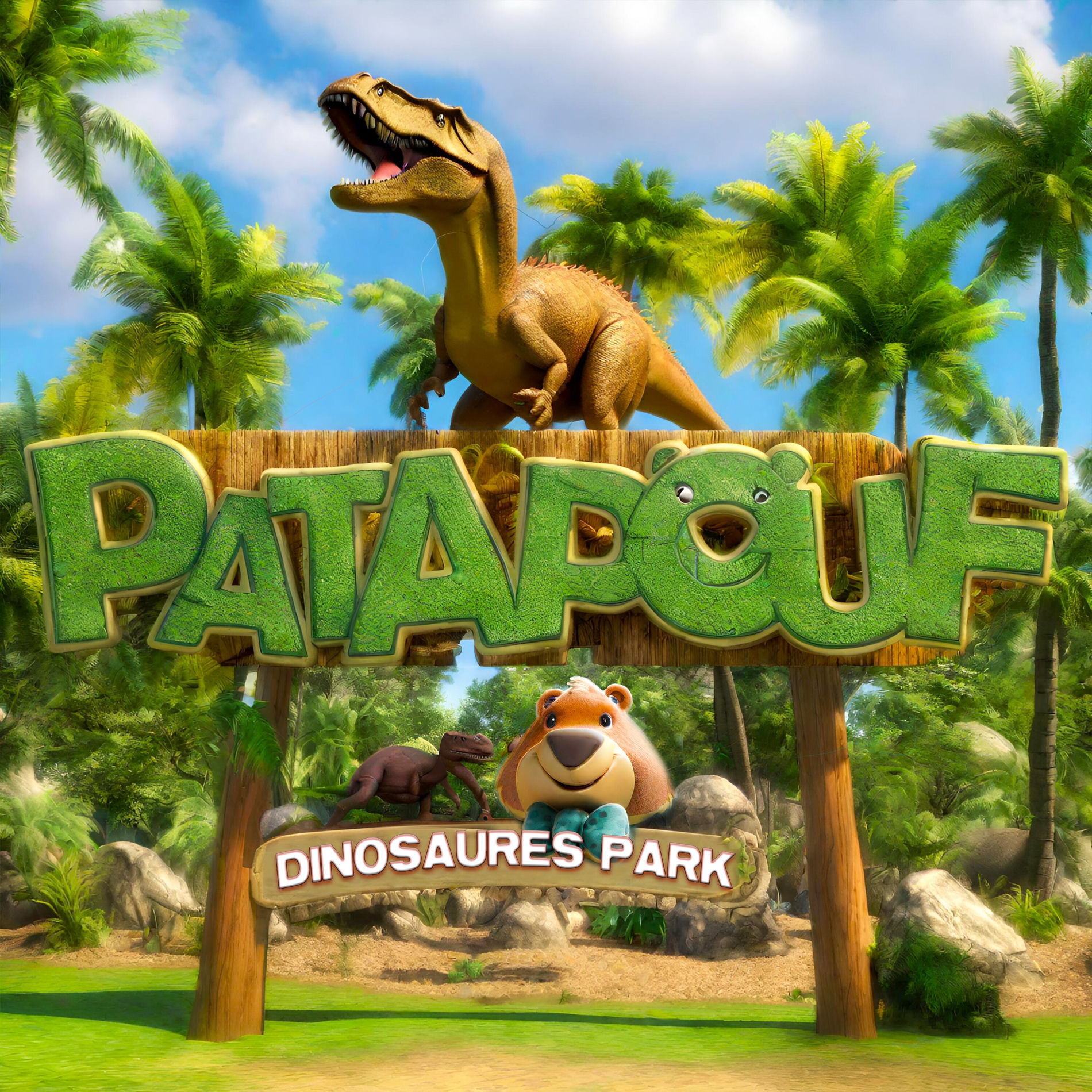 Album cover of Au Dinosaur' Park