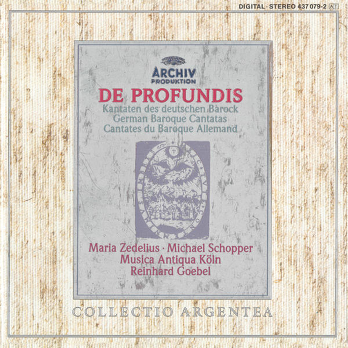 Album cover of De Profundis - German Baroque Cantatas