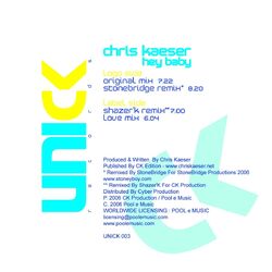 Cover of Hey baby