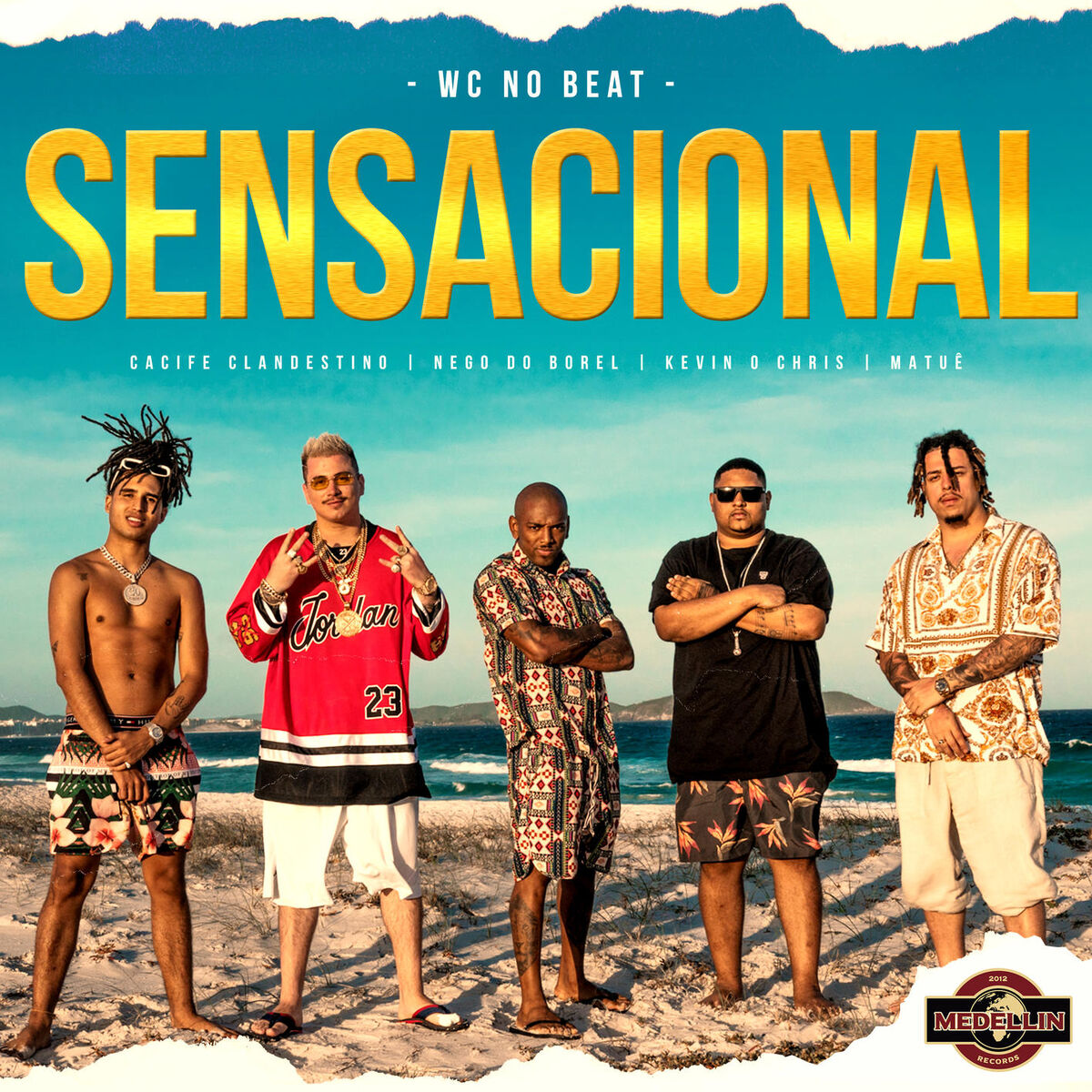 Album cover of Sensacional (feat. Cacife Clandestino & MC Kevin o Chris)