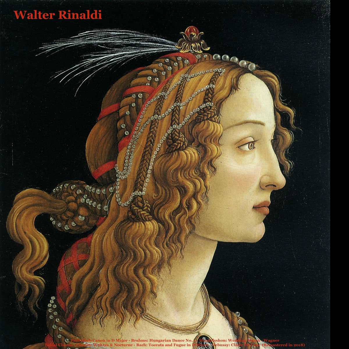 Album cover of Pachelbel: Canon in D Major - Brahms: Hungarian Dance No. 1 - Mendelsshon: Wedding March - Wagner: Bridal Chorus - Chopin: Waltzes
