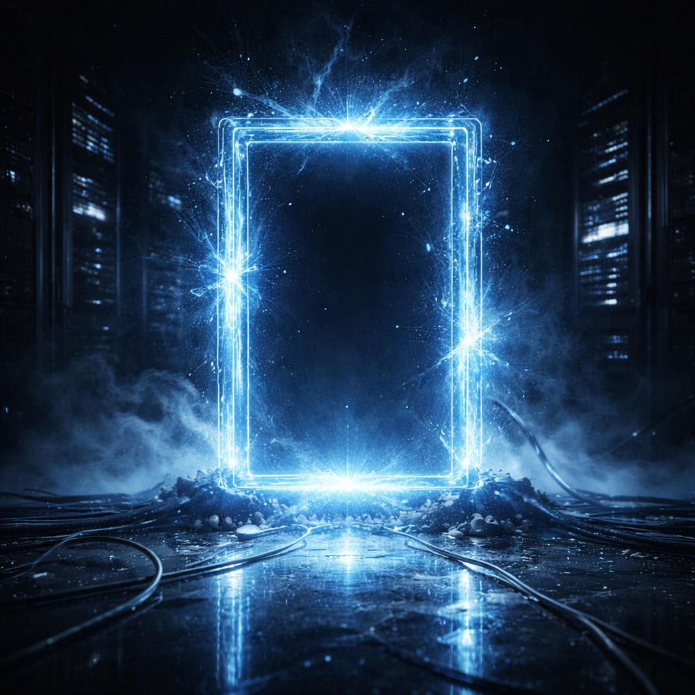 Blue Frame artwork