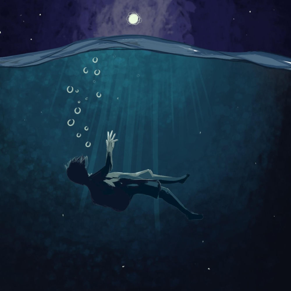 Blue cover