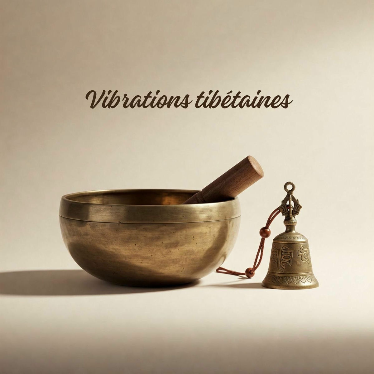 Album cover of Vibrations tibétaines: Méditation profonde et guérison avec bols chantants et cloches