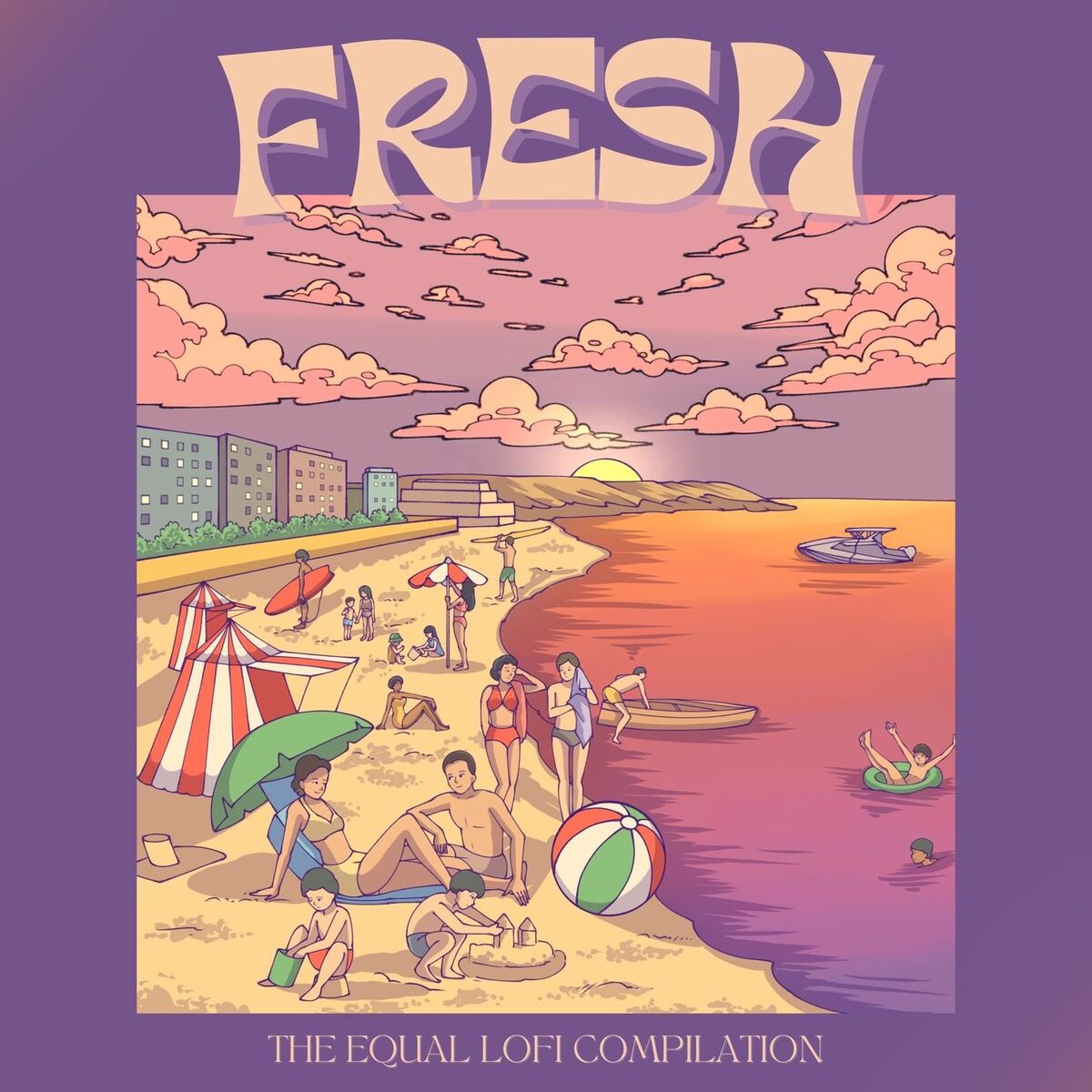 Album cover of Fresh: the equal lo-fi compilation