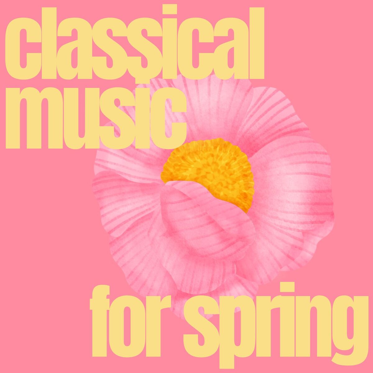 Album cover of classical music for spring