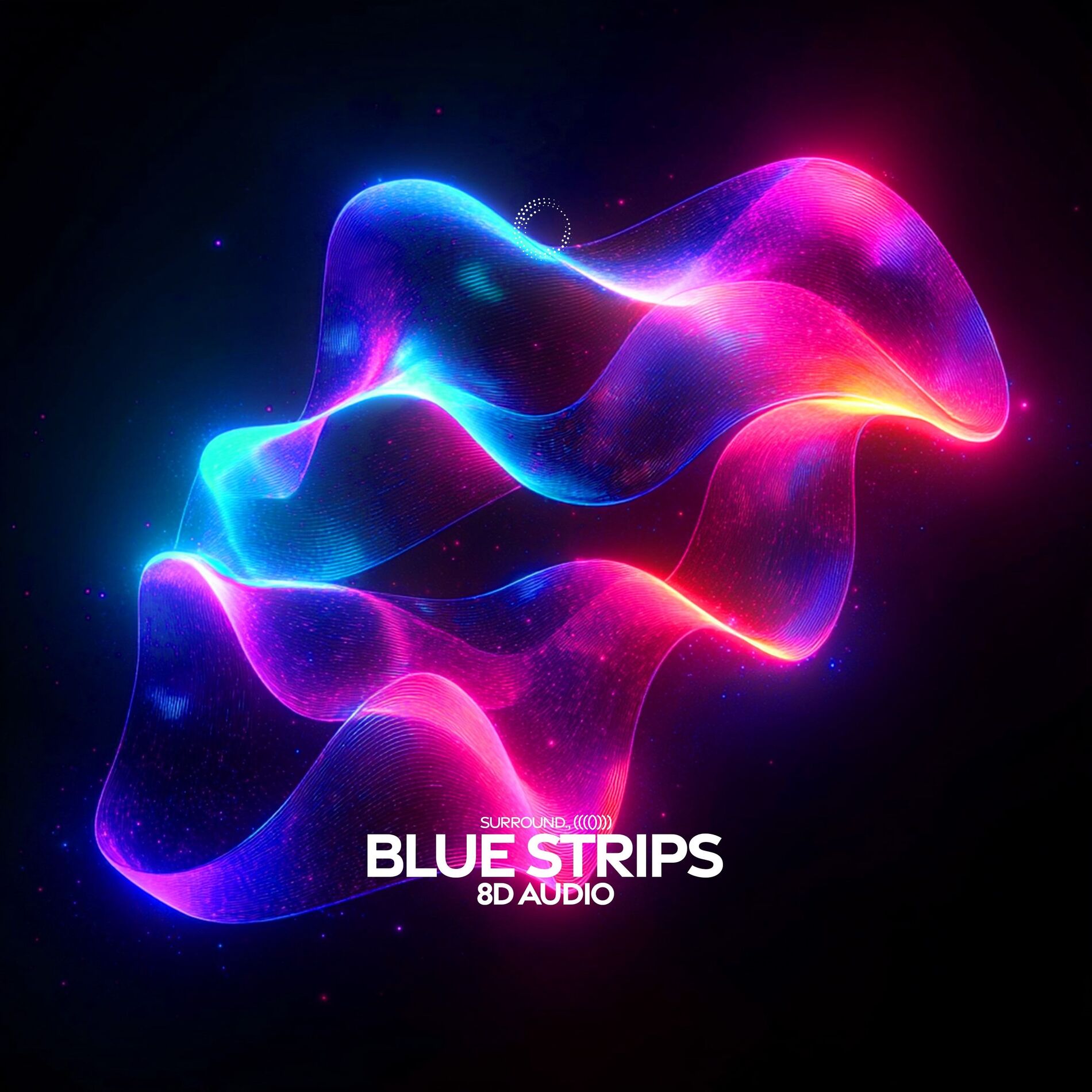 Album cover of blue strips (8d audio)