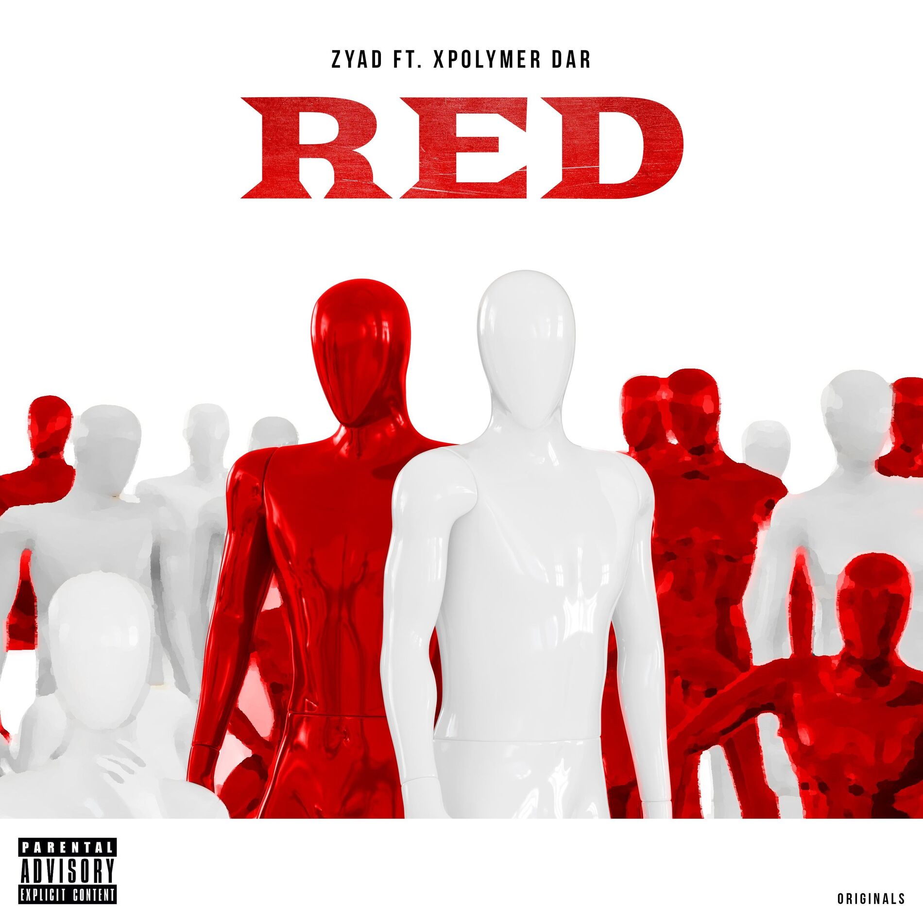 Album cover of RED (feat. Xpolymer Dar)