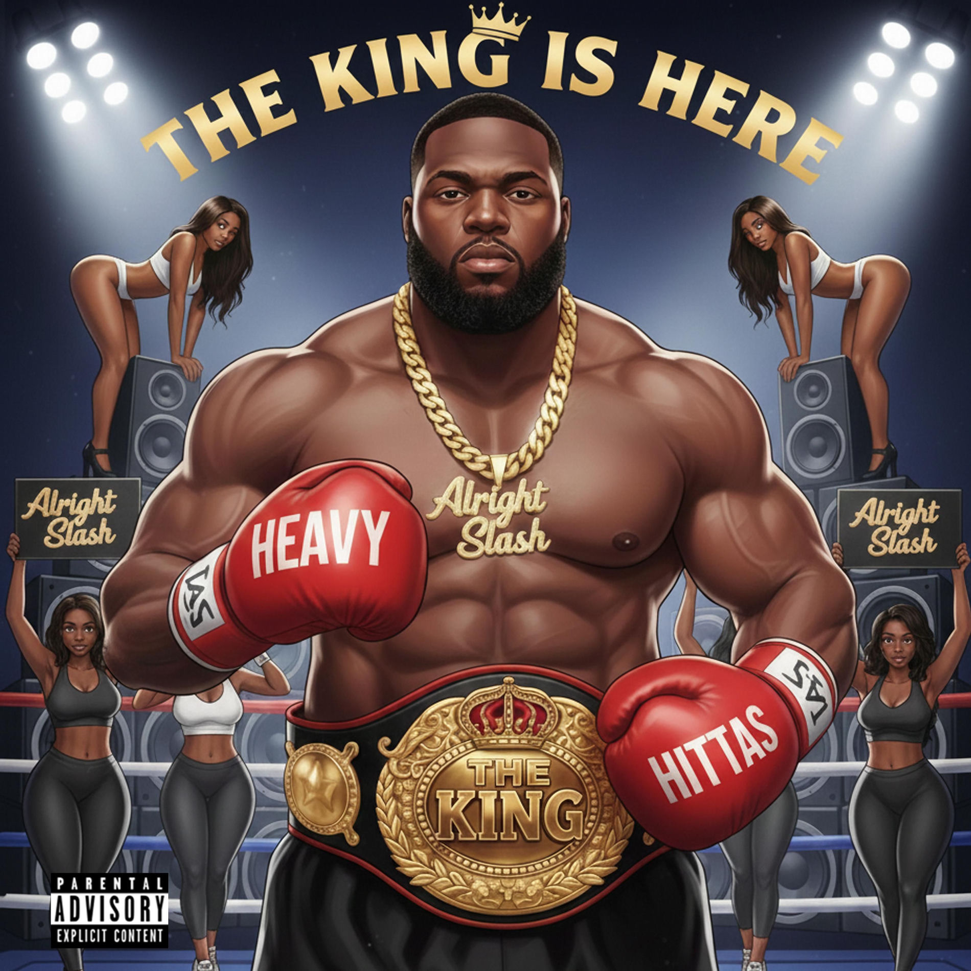 Album cover of HEAVY HITTAS (ROUND 1)