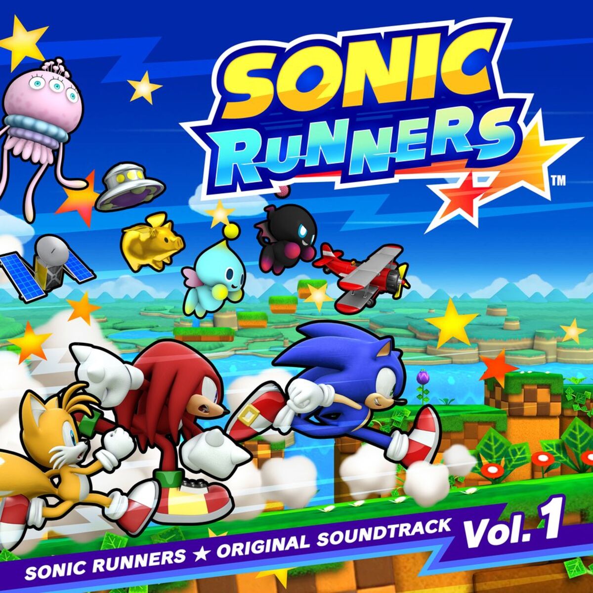 Album cover of Sonic Runners Original Soundtrack Vol.1