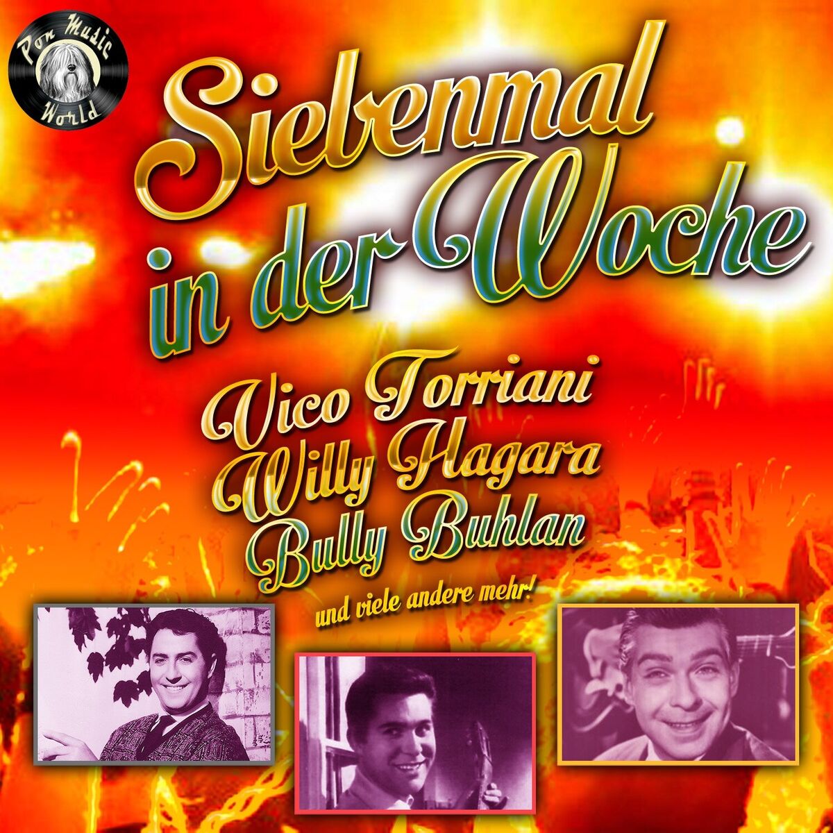 Album cover of Siebenmal in der Woche