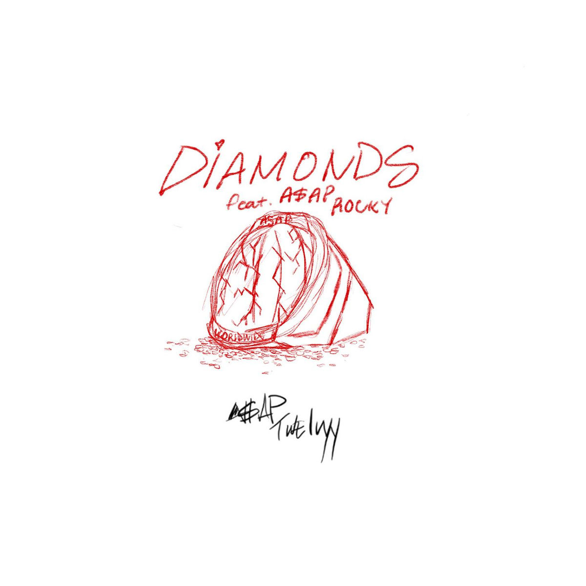 Album cover of Diamonds (feat. A$AP Rocky)
