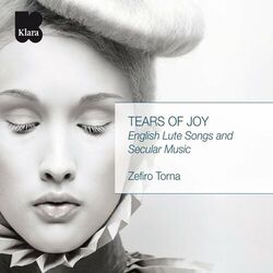 Cover of Tears of Joy. English Lute Songs and Secular Music (VRT Muziek Edition)