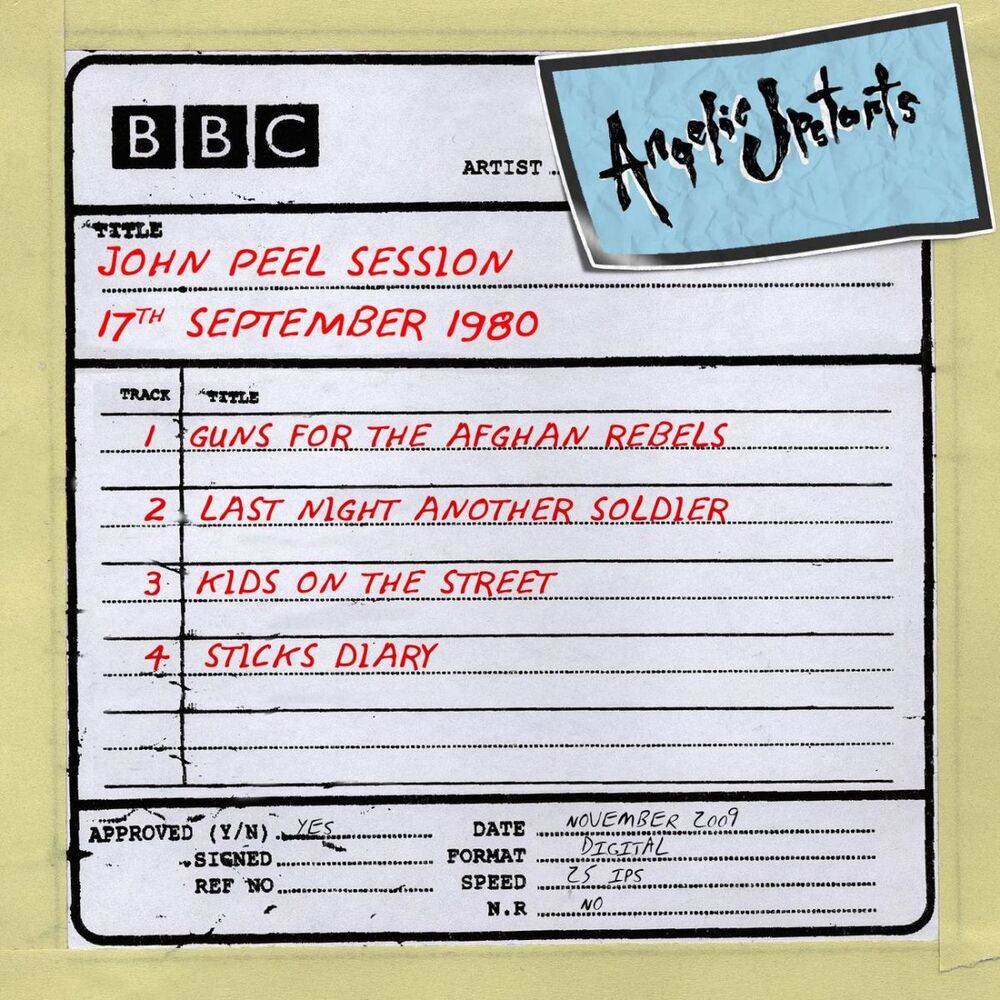 Picture of John Peel session 17th September 1980