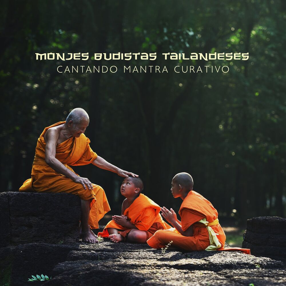 Picture of Monjes Budistas Tailandeses Cantando Mantra Curativo