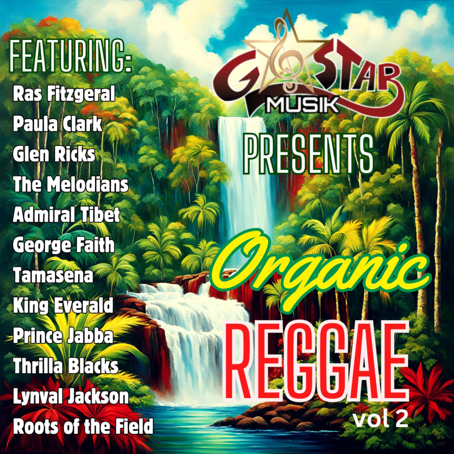 Album cover of Organic Reggae Volume 2