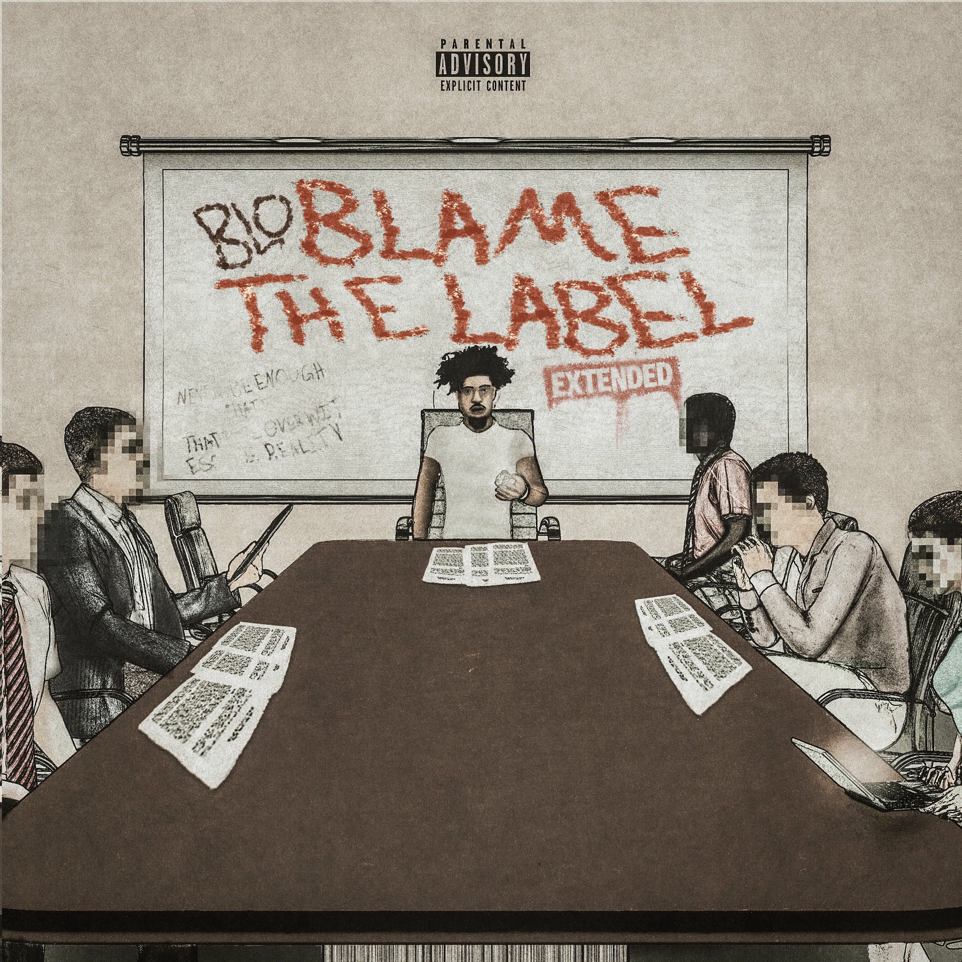 Album cover of Blame The Label (Extended)