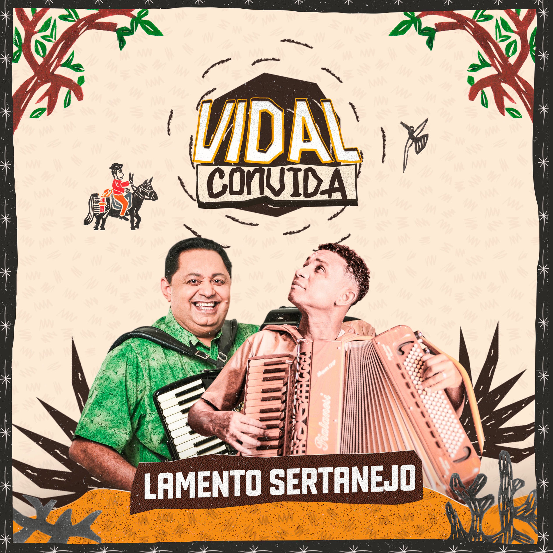 Album cover of Vidal Convida - Lamento Sertanejo (Ao Vivo)