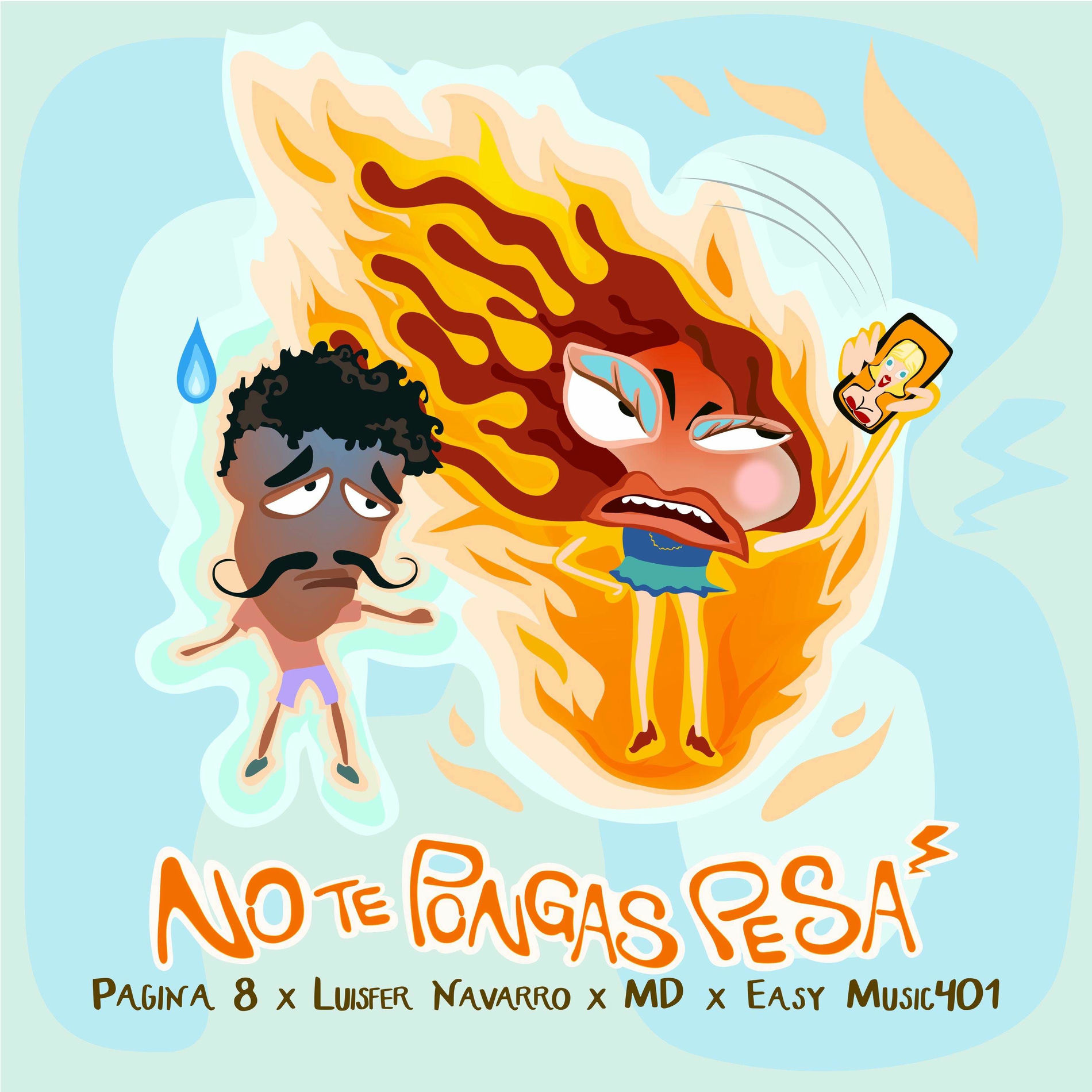 Album cover of No Te Pongas Pesa’
