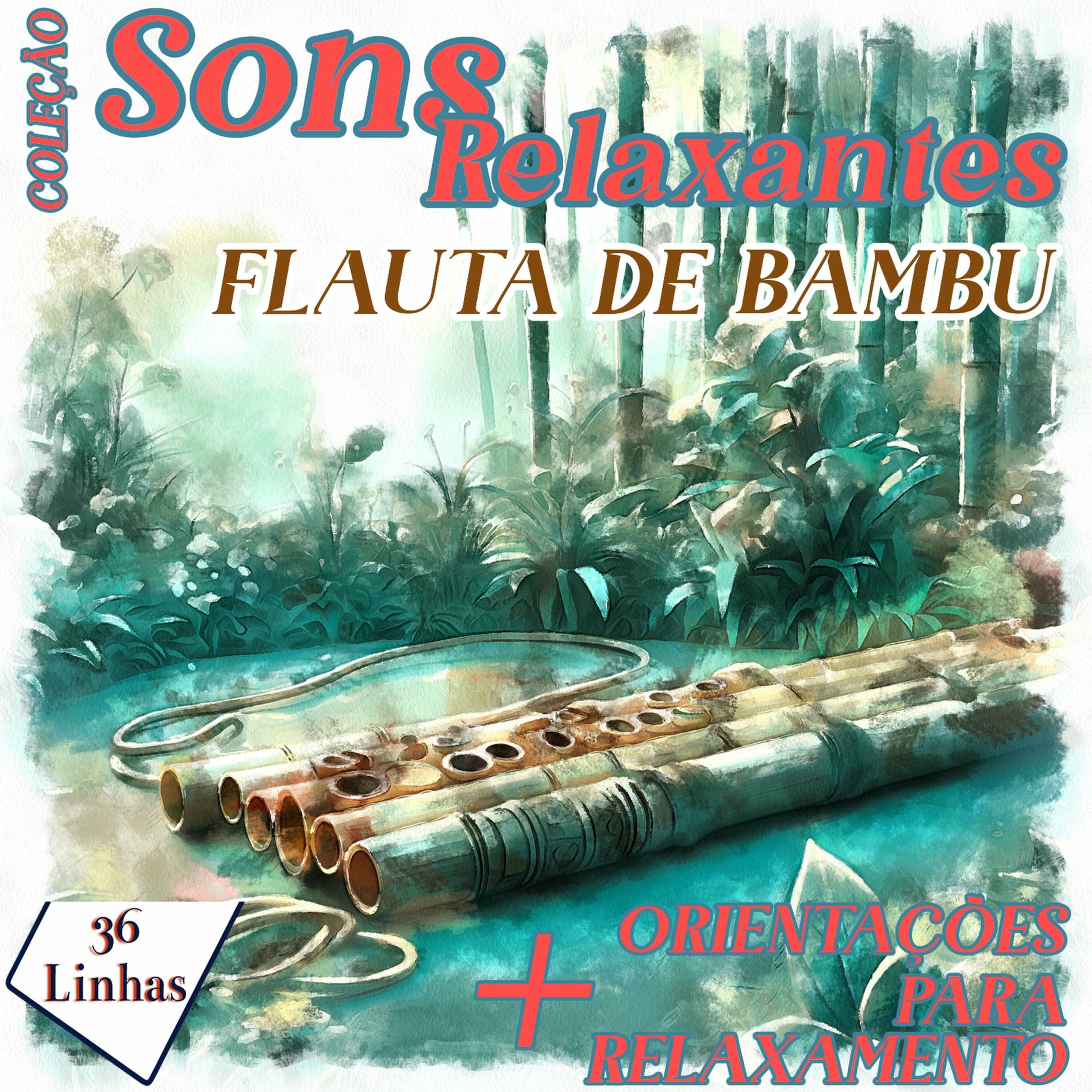 Album cover of Capítulo 01 - Coleção Sons Relaxantes - Sons de Flauta de Bambu