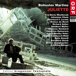 Cover of Martinů: Juliette (Bregenzer Festspiele Edition)