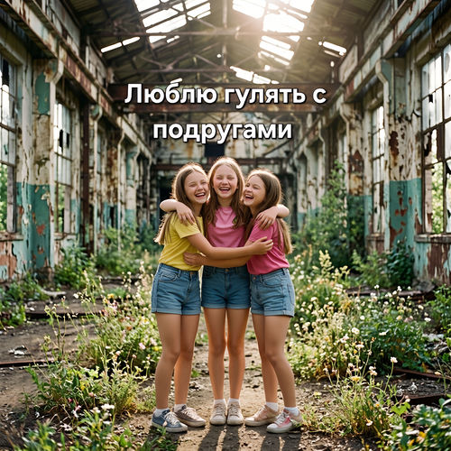 Люблю гулять с подругами