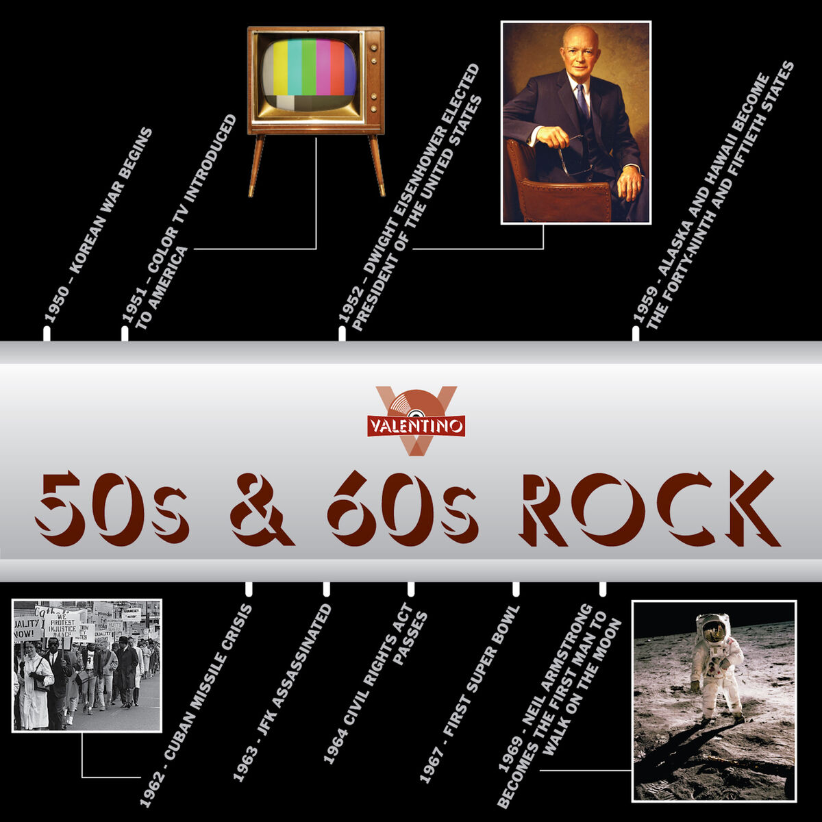 Album cover of 50s and 60s Rock, Vol. 1