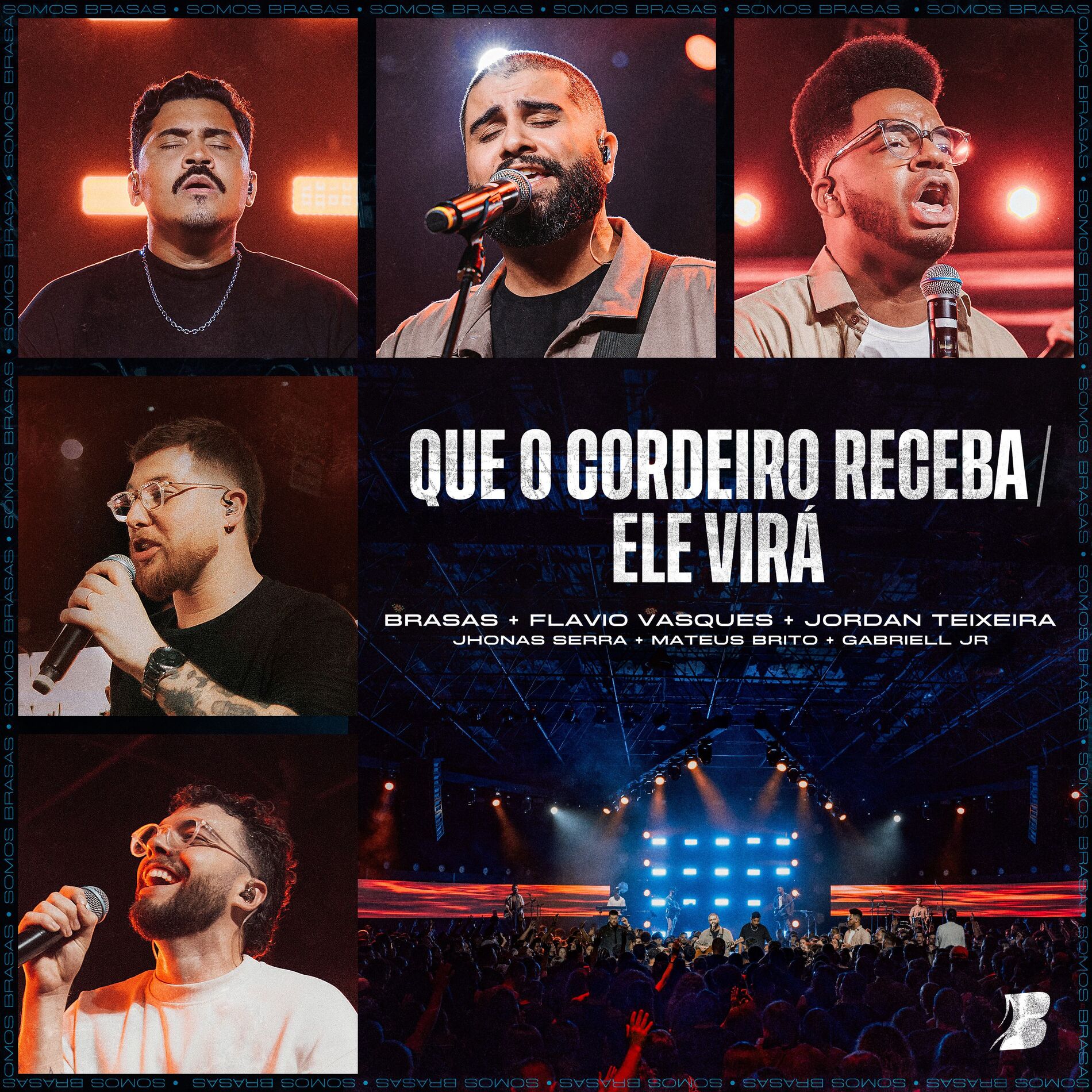 Album cover of Que o Cordeiro Receba / Ele Virá (Ao Vivo)