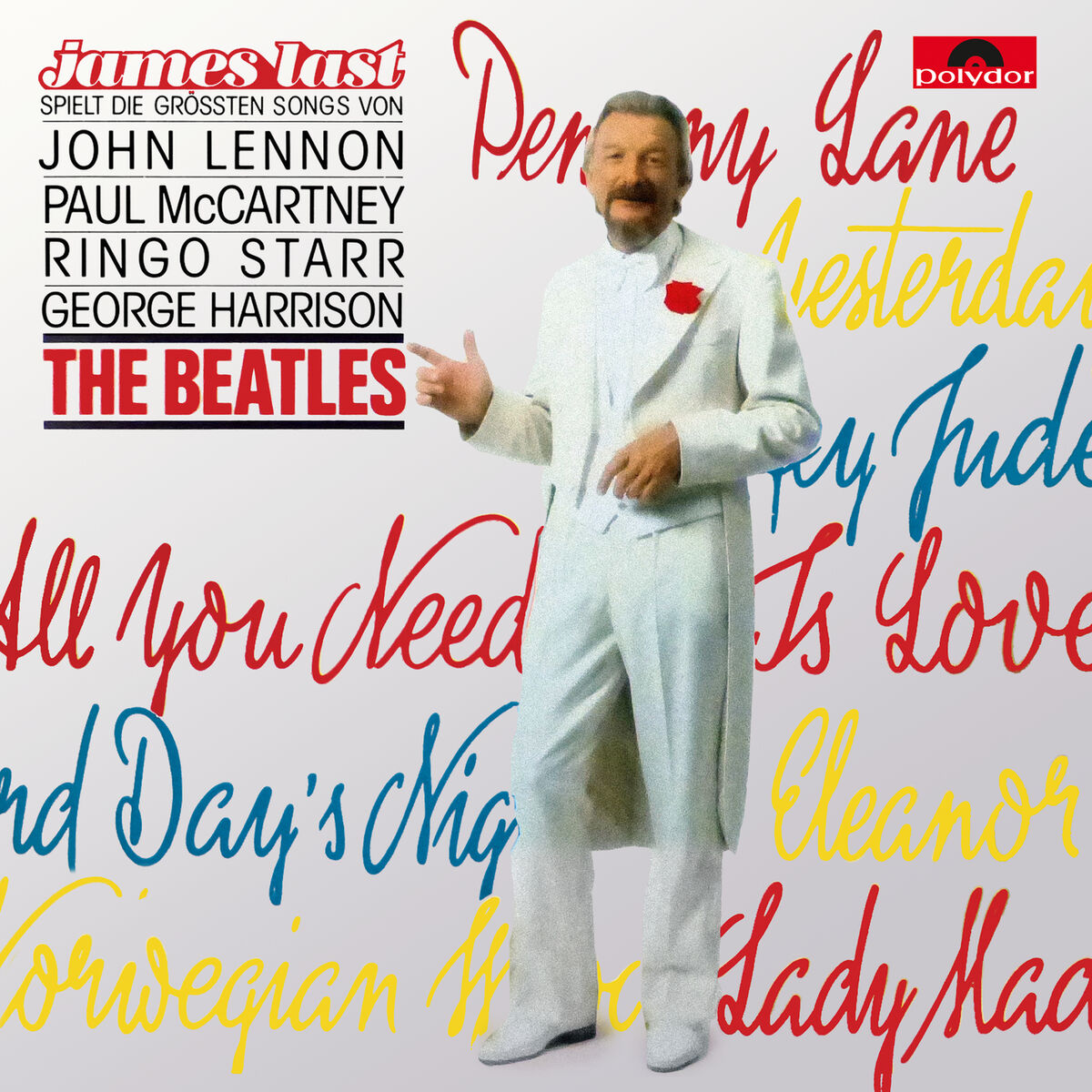 Album cover of James Last spielt die grössten Songs von The Beatles