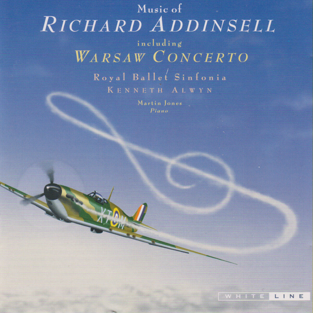 Album cover of Music of Richard Addinsell including Warsaw Concerto