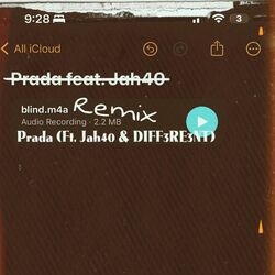 Cover of Blind Remix (feat. Jah40 & DIFF3RE3NT)