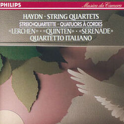 Cover of Haydn: 3 String Quartets Opp.3 No.5, 64 No.5 & 76 No.2