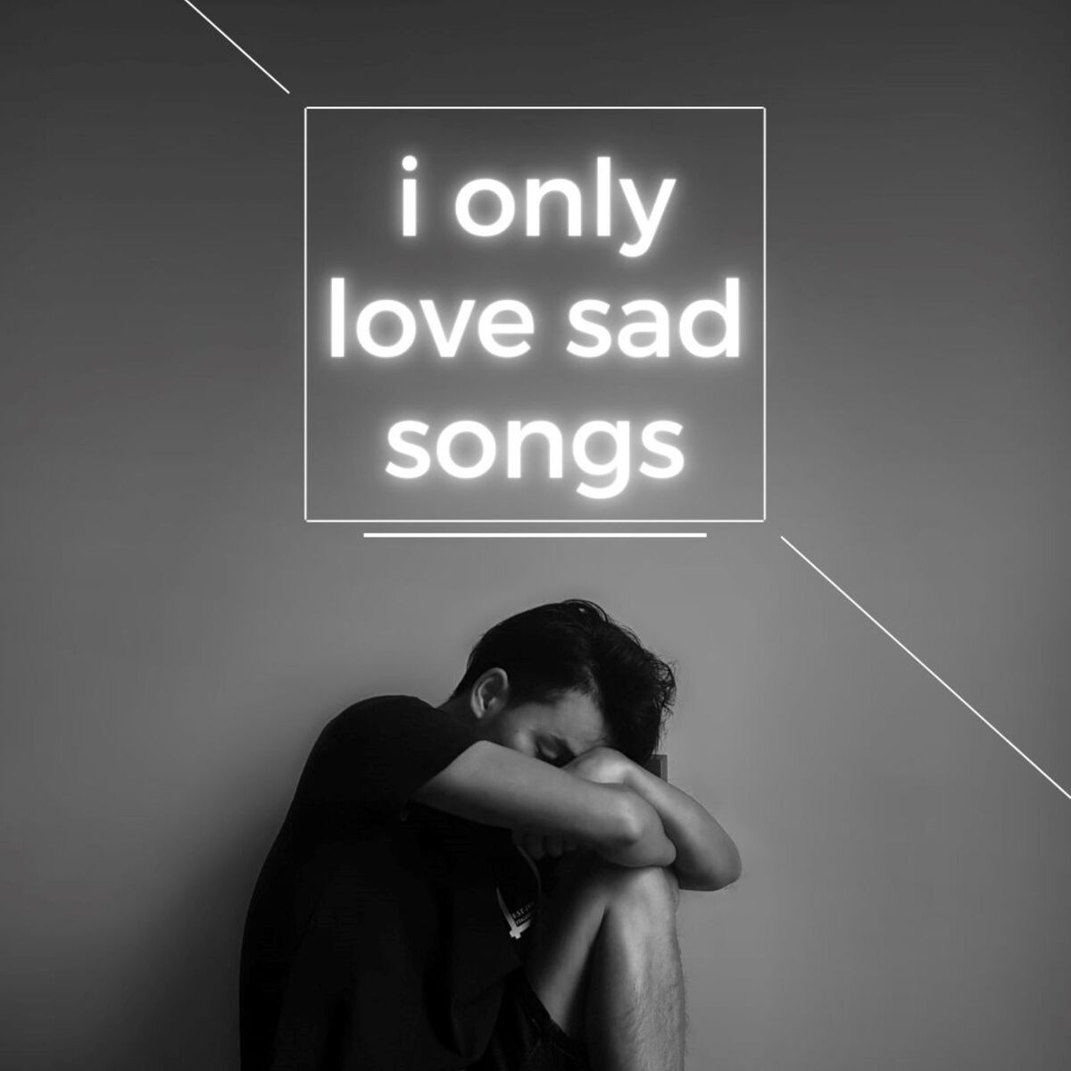 Album cover of i only love sad songs