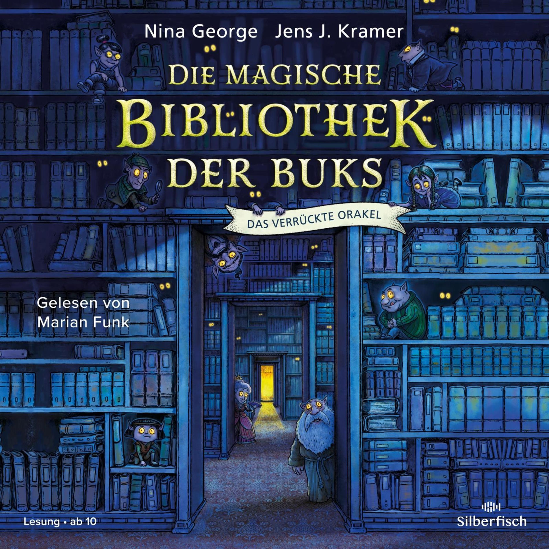 Album cover of Die magische Bibliothek der Buks 1: Das verrückte Orakel