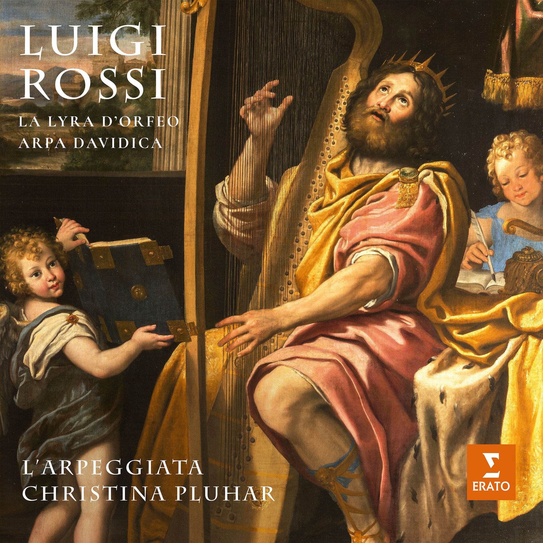 Album cover of Rossi: La lyra d'Orfeo & Arpa Davidica