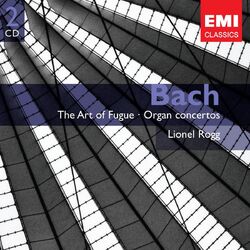 Cover of Bach: The Art of Fugue & Organ Concertos