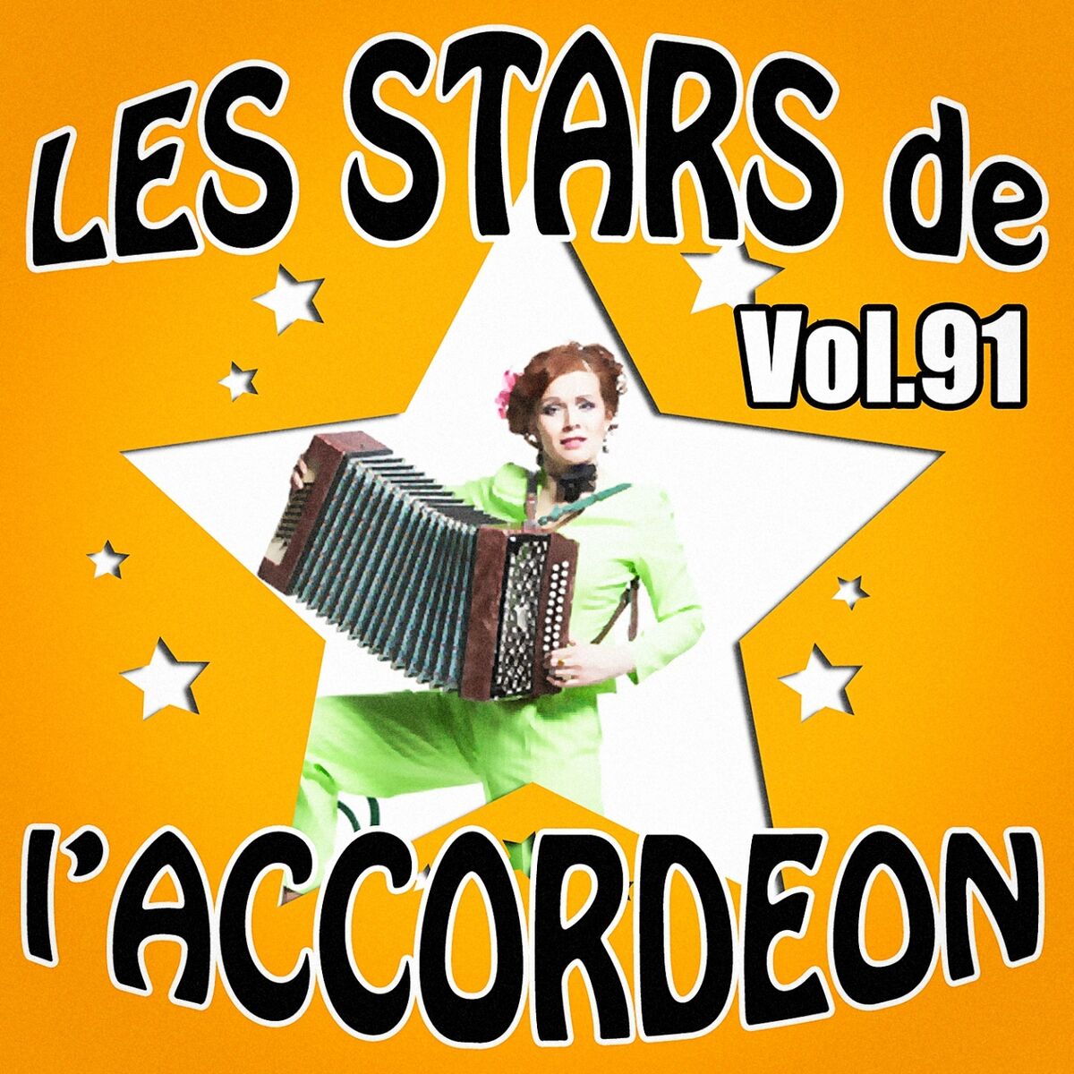 Album cover of Les stars de l'accordéon, vol. 91