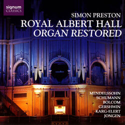Cover of Royal Albert Hall Organ Restored