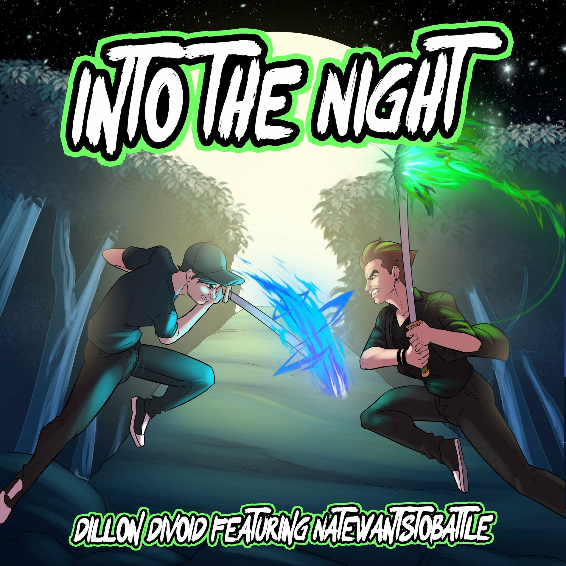 Album cover of Into The Night (feat. NateWantsToBattle)