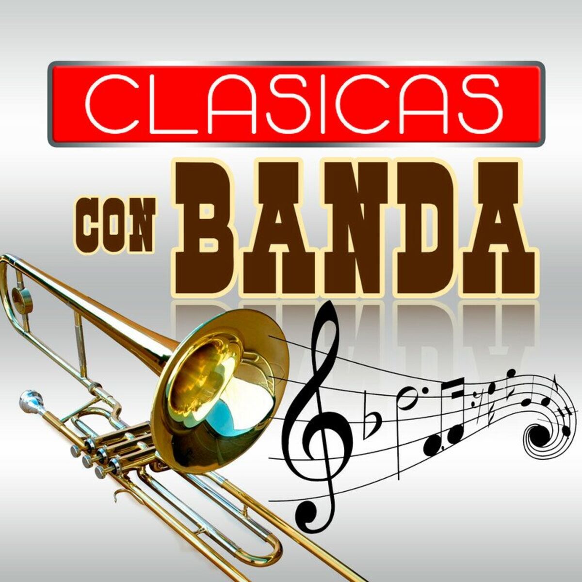 Album cover of Clasicas Con Banda