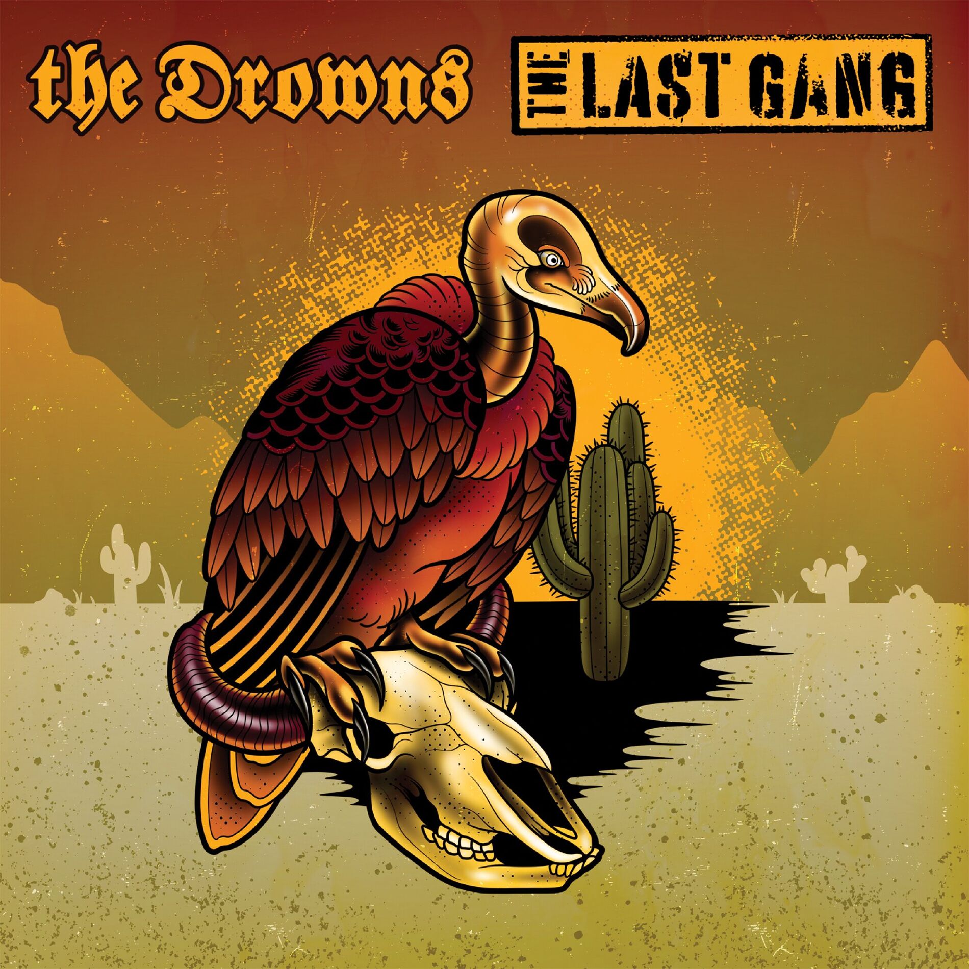 Album cover of The Drowns / The Last Gang Split