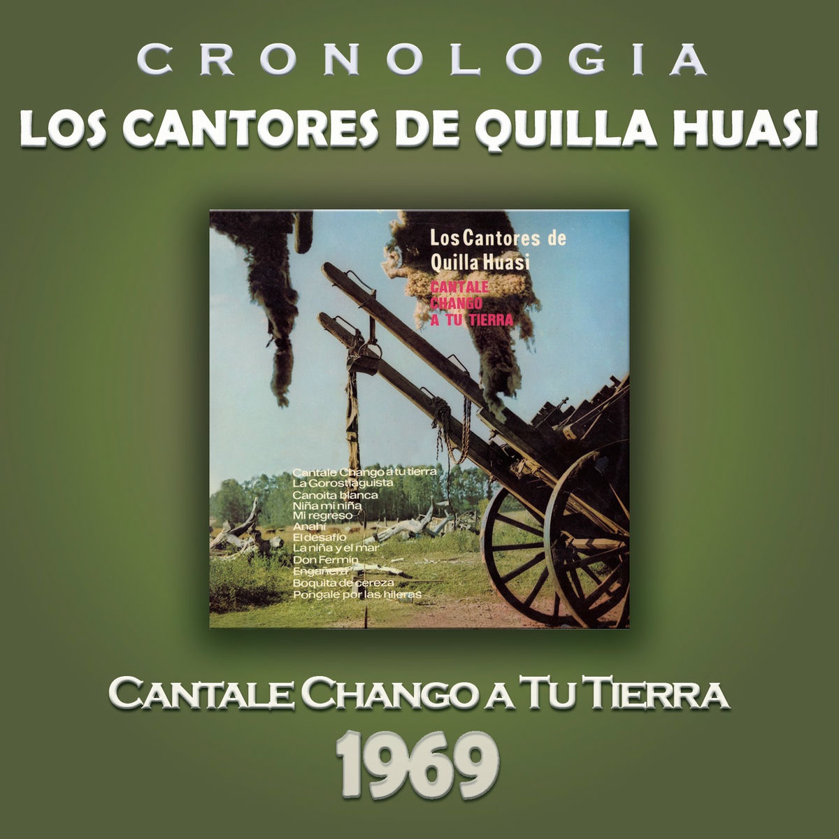 Album cover of Los Cantores de Quilla Huasi Cronología - Cantale Chango a Tu Tierra (1969)